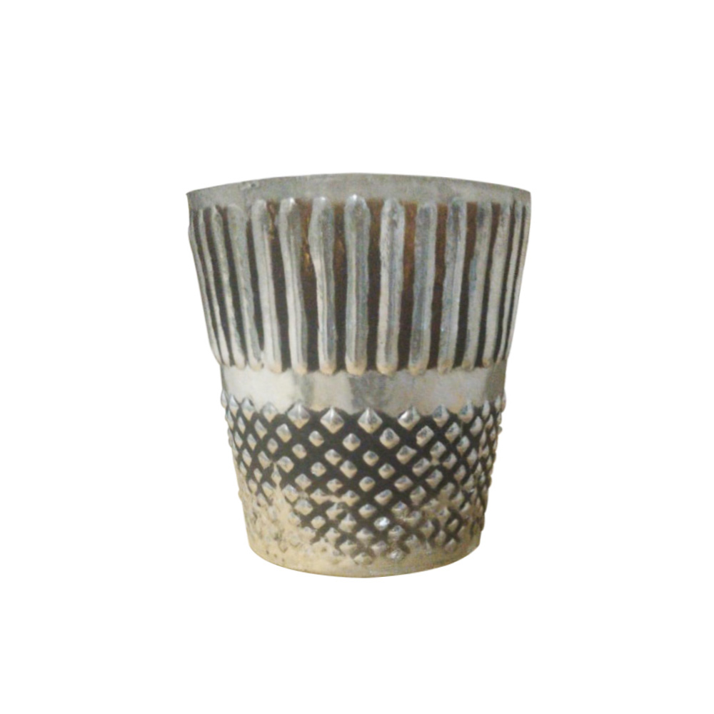 BEAD ΒΑΣΗ ΡΕΣΩ ΓΥΑΛΙ ΧΡΥΣΟ ΜΠΡΟΝΖΕ 10x7xH10cm