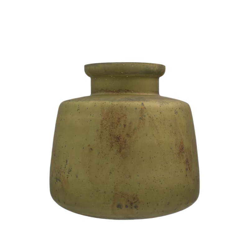 LIME ΒΑΖΟ ΓΥΑΛΙ ΛΑΔΙ 14x26xH26cm