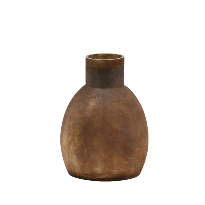 BLOOM ΒΑΖΟ ΓΥΑΛΙ D15xH20cm