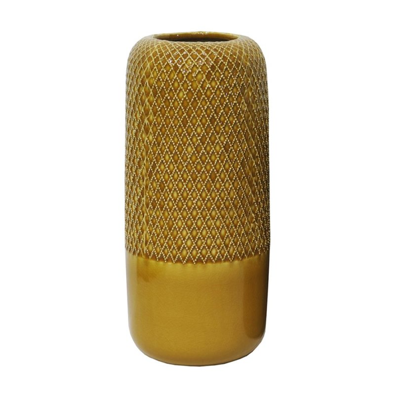 DIJON ΒΑΖΟ ΚΕΡΑΜΙΚΟ ΚΙΤΡΙΝΟ D15,5xH33cm
