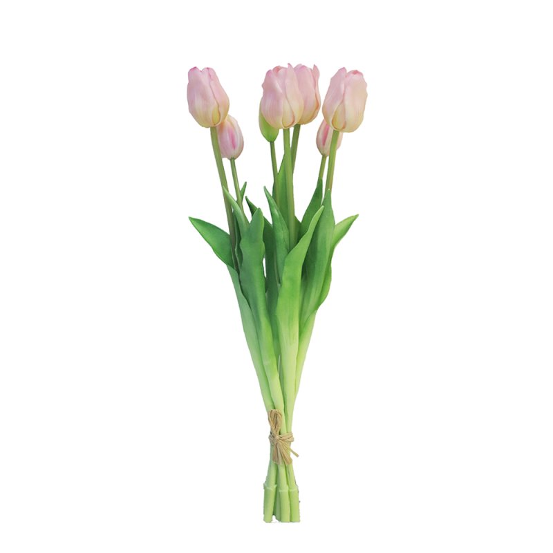 TULIP ΤΕΧΝΗΤΟ ΜΠΟΥΚΕΤΟ ΡΟΖ H47cm