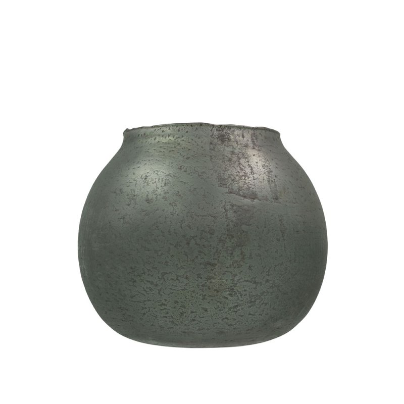 ESMERALD ΒΑΖΟ ΓΥΑΛΙ ΜΕΛΙ ΧΡΥΣΟ 24x16xH21cm