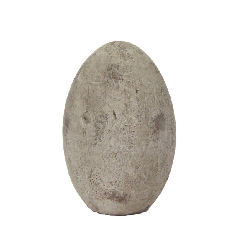 UOVA DECO ΑΥΓΟ ΚΕΡΑΜΙΚΟ ΓΚΡΙ 18xH26,5cm