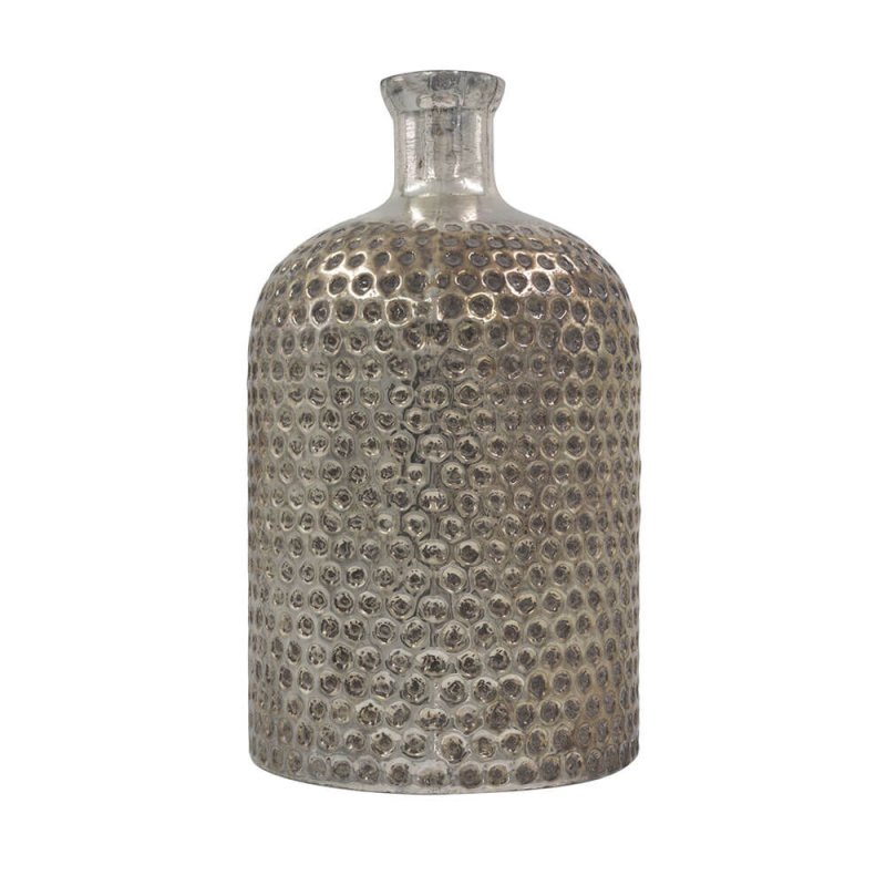 MERCURY ΜΠΟΥΚΑΛΑ ΓΥΑΛΙ ΜΠΡΟΝΖΕ D18xH31cm