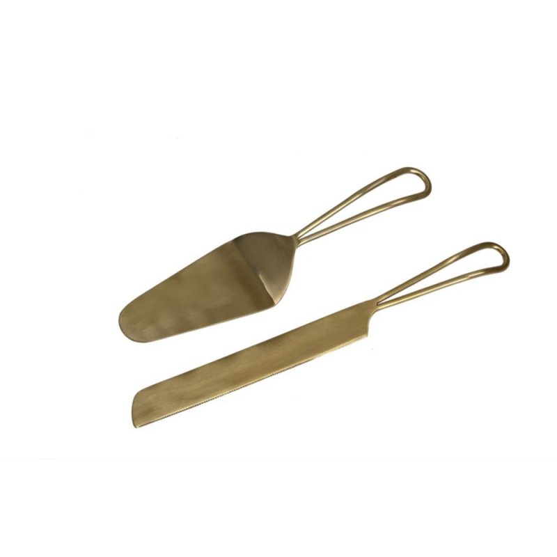 MATT SET ΣΕΡΒΙΡΙΣΜΑΤΟΣ 2ΤΜΧ ΓΛΥΚΟΥ ΑΤΣΑΛΙ ΧΡΥΣΟ 30x6xH2cm