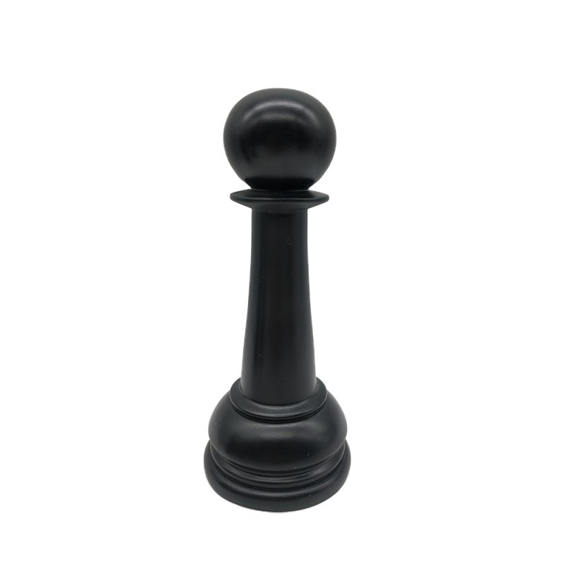 THE SOLDIER DECO ΠΙΟΝΙ POLYRESIN ΜΑΥΡΟ D11xH25cm