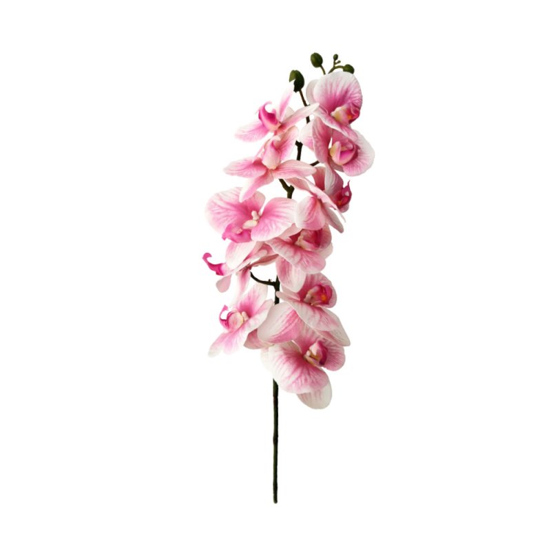 ORCHIDEE ΤΕΧΝΗΤΟ ΛΟΥΛΟΥΔΙ PEVA ΡΟΖ ΛΕΥΚΟ 91x16xH10cm