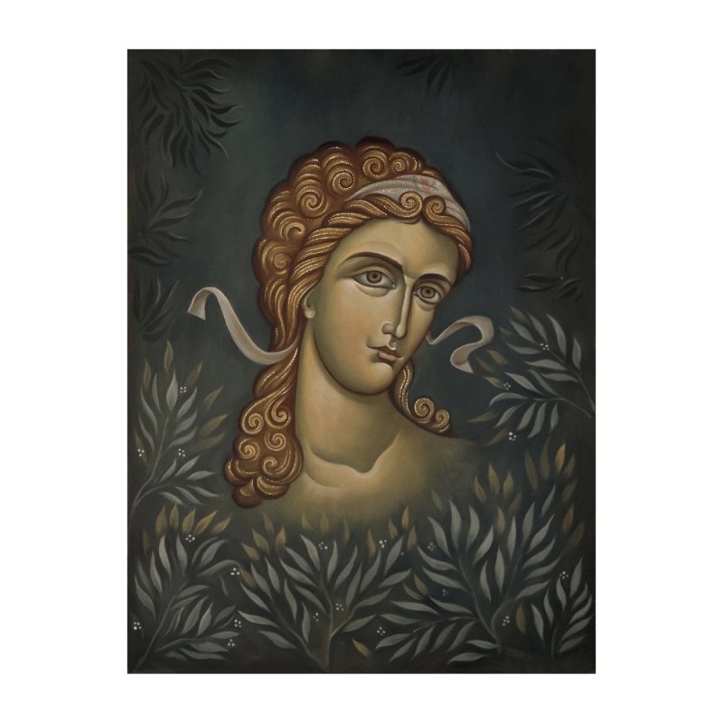 ANGEL 2 ΠΙΝΑΚΑΣ ΚΑΜΒΑΣ ΠΟΛΥΧΡΩΜΟ ΞΥΛΟ 60x80xH3,5cm