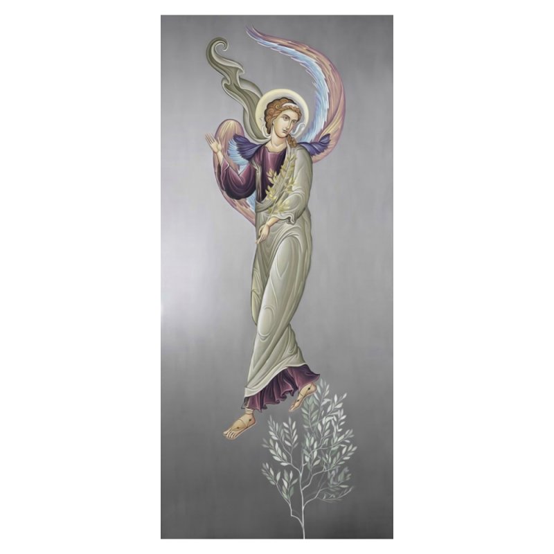 ANGEL 4 ΠΙΝΑΚΑΣ ΚΑΜΒΑΣ ΠΟΛΥΧΡΩΜΟ ΞΥΛΟ 80x180xH3,5cm