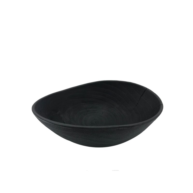 BULAT ΜΠΩΛ ΔΙΑΚΟΣΜΗΣΗΣ POLYRESIN ΜΑΥΡΟ 34x25,5xH14cm