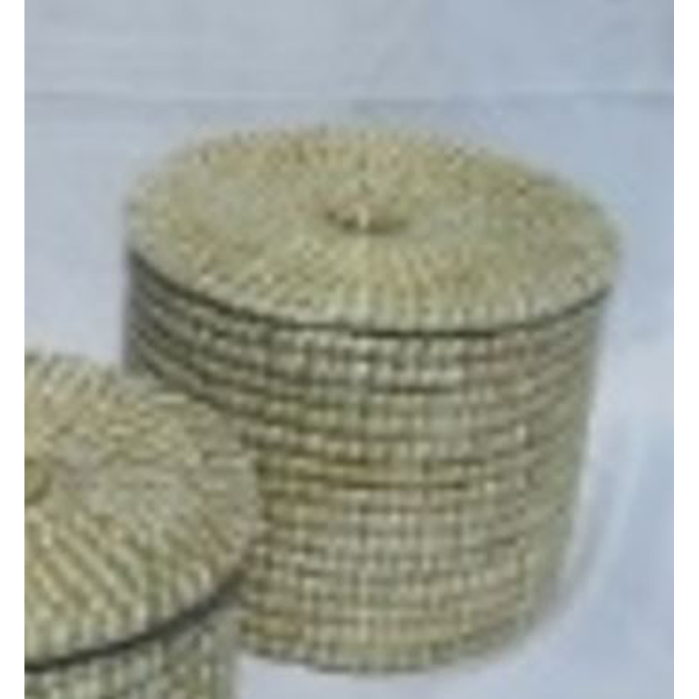 SIDA ΚΑΛΑΘΙ ΜΕ ΚΑΠΑΚΙ KANSGRASS PVC ΦΥΣΙΚΟ D25xH17cm
