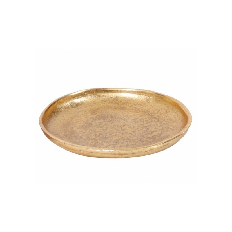 ISABEAU ΔΙΣΚΟΣ ΑΛΟΥΜΙΝΙΟ ΧΡΥΣΟ D30xH2,5cm
