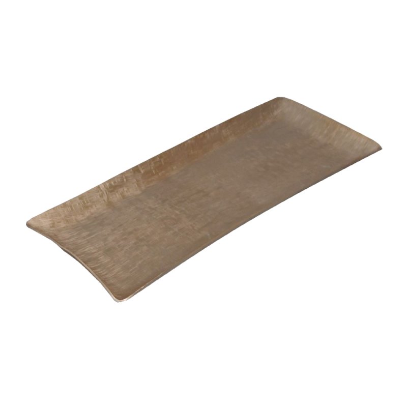 ORLY FLAT ΔΙΣΚΟΣ ΔΙΑΚΟΣΜΗΣΗΣ ΑΛΟΥΜΙΝΙΟ ΣΑΜΠΑΝΙ 52x23xH2cm