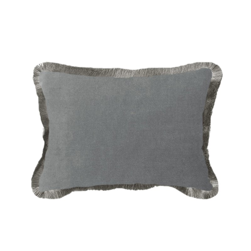 ARGENTO ΔΙΑΚΟΣΜΗΤΙΚΟ ΜΑΞΙΛΑΡΙ ΒΕΛΟΥΔΟ ΓΚΡΙ 40x60cm
