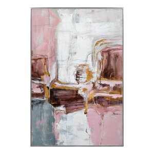 HOPE ΠΙΝΑΚΑΣ ΚΑΜΒΑΣ ΠΟΛΥΧΡΩΜΟ ΞΥΛΟ 80x120xH4,5cm
