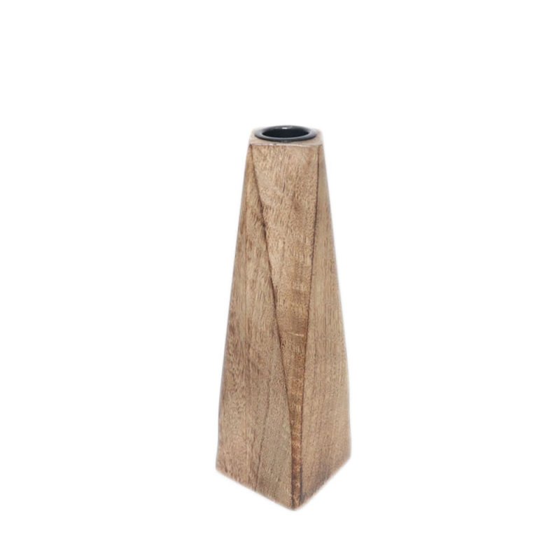 TRIGONAL ΚΗΡΟΠΗΓΙΟ ΞΥΛΟ ΦΥΣΙΚΟ D6,5xH21cm