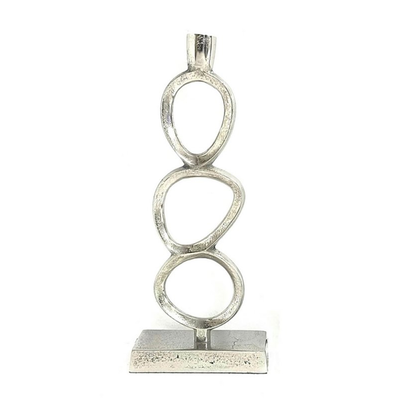 RINGS ΚΗΡΟΠΗΓΙΟ ΑΛΟΥΜΙΝΙΟ ΑΣΗΜΙ 14x6,5xH34cm