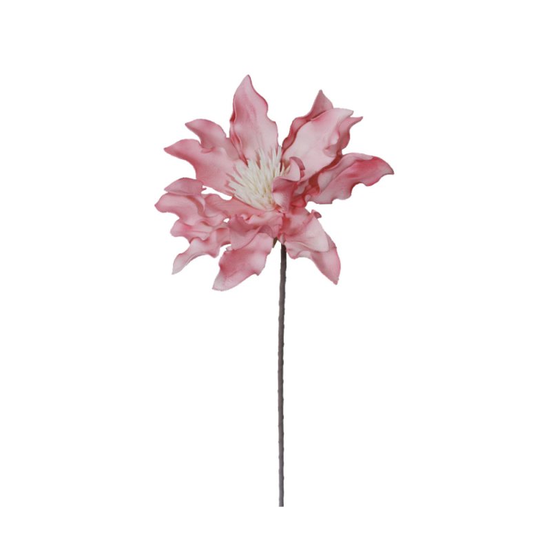 ROZE 1 ΤΕΧΝΗΤΟ ΛΟΥΛΟΥΔΙ EVA FOAM ΡΟΖ H69cm