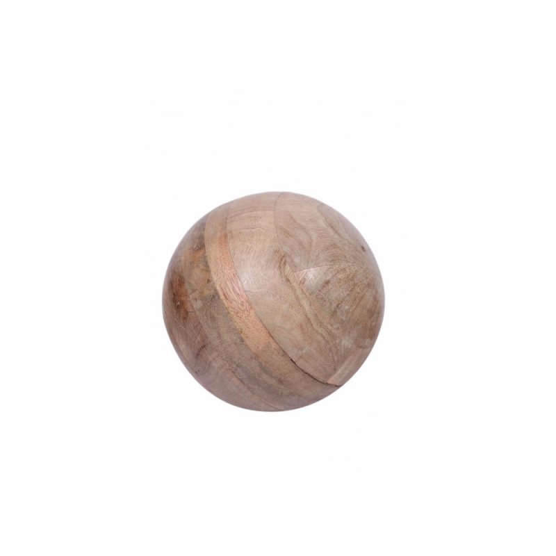 JASON SMALL DECO ΜΠΑΛΑ ΞΥΛΟ MANGO ΦΥΣΙΚΟ D10xH10cm