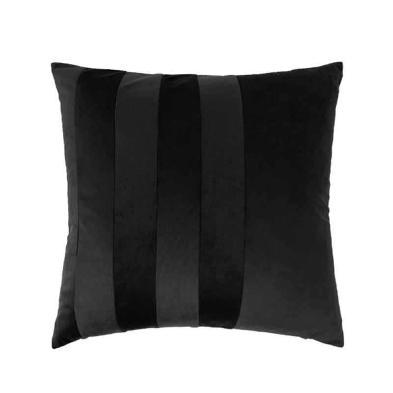 SERI ΔΙΑΚΟΣΜΗΤΙΚΟ ΜΑΞΙΛΑΡΙ ΒΕΛΟΥΔΟ ΜΑΥΡΟ 45x45cm