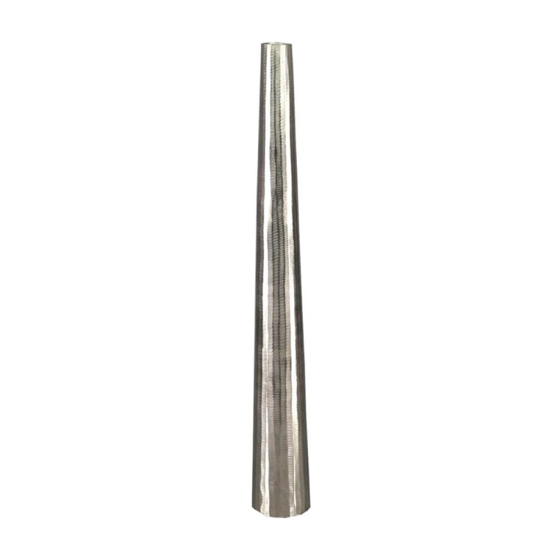 SLIM ΒΑΖΟ ΑΛΟΥΜΙΝΙΟ ΑΣΗΜΙ D9xH73cm