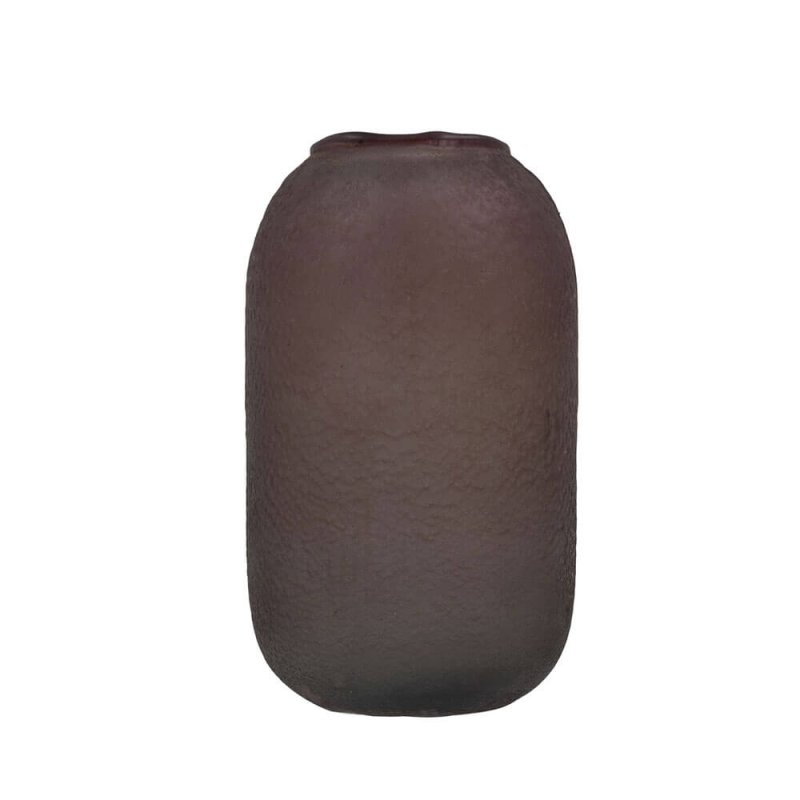 BERRY ΒΑΖΟ ΓΥΑΛΙ ΚΟΚΚΙΝΟ D11xH19cm