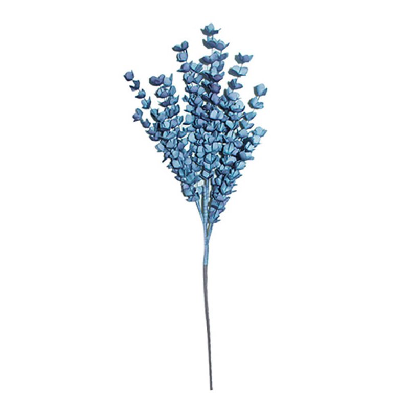 BLUE 8 ΤΕΧΝΗΤΟ ΛΟΥΛΟΥΔΙ EVA FOAM ΜΠΛΕ ΜΩΒ H98cm