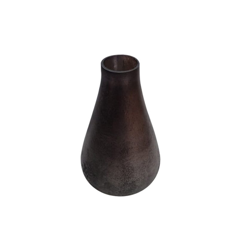 MELDA ΒΑΖΟ ΓΥΑΛΙ ΓΚΡΙ D11xH19cm