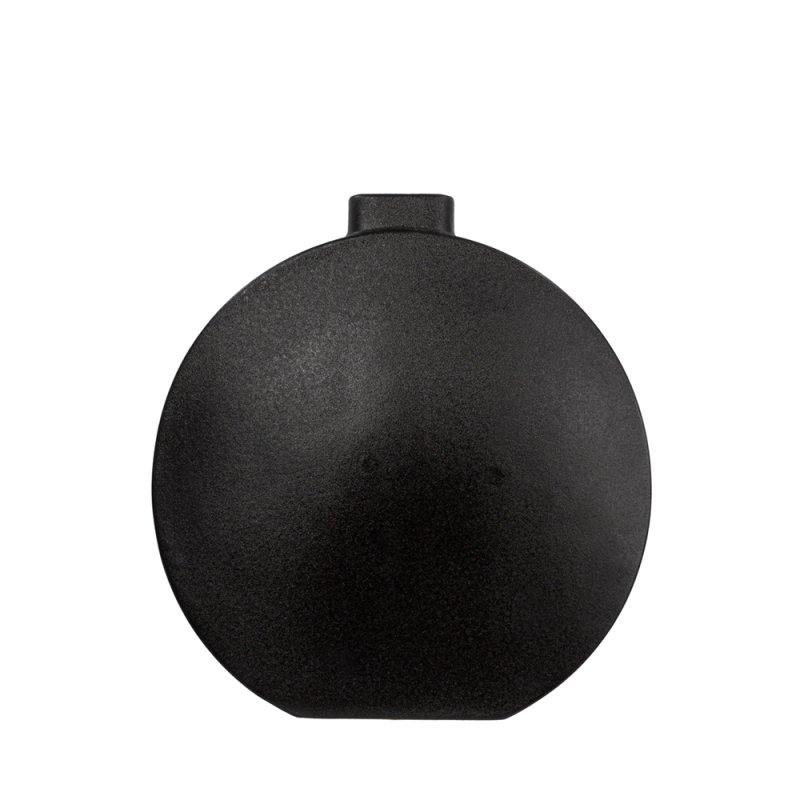 FLAT ΒΑΖΟ ΚΕΡΑΜΙΚΟ ΜΑΥΡΟ SAND 31x4xH32cm