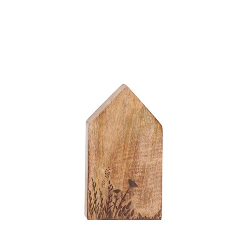 DESA S ΔΙΑΚΟΣΜΗΤΙΚΟ ΣΠΙΤΙ ΞΥΛΟ MANGO ΦΥΣΙΚΟ 9x3xH17cm