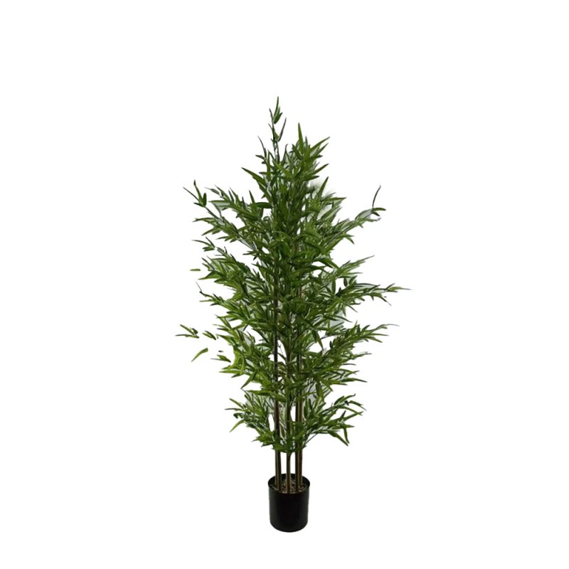 BAMBOO 190 ΔΕΝΤΡΟ ΤΕΧΝΗΤΟ ΣΕ ΓΛΑΣΤΡΑ PEVA ΠΡΑΣΙΝΟ H190cm