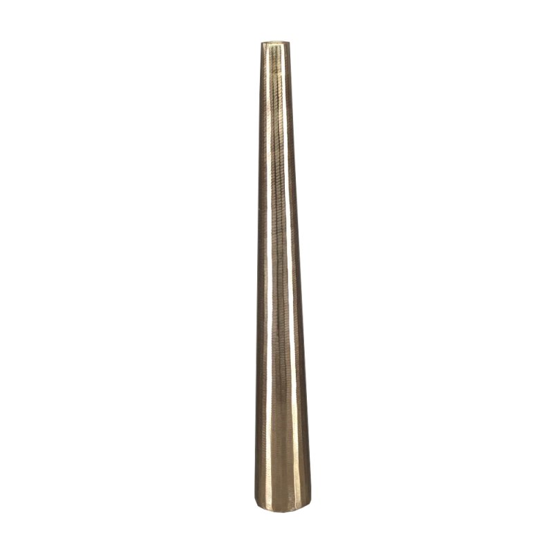 SLIM ΒΑΖΟ ΑΛΟΥΜΙΝΙΟ ΧΡΥΣΟ D9xH73cm