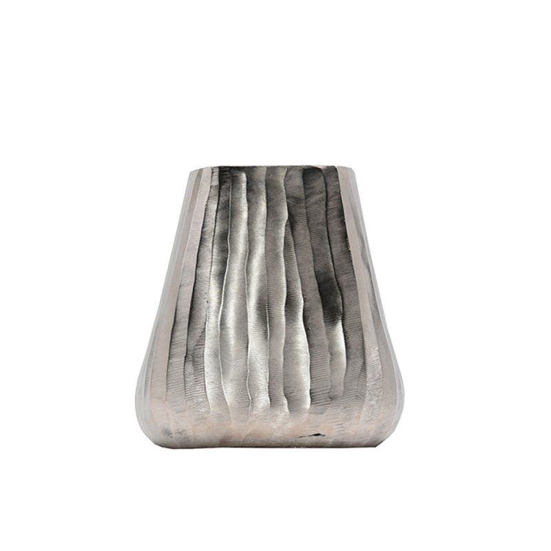 FLUSSO ΒΑΖΟ ΑΛΟΥΜΙΝΙΟ ΑΣΗΜΙ 28x20xH28cm