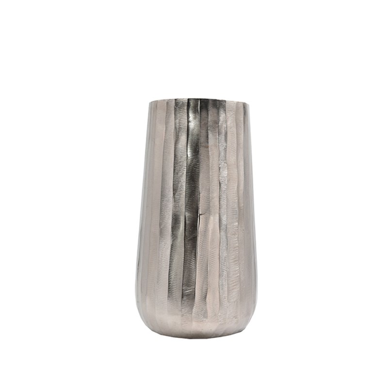 FLUSSO ΒΑΖΟ ΑΛΟΥΜΙΝΙΟ ΑΣΗΜΙ D19xH38cm