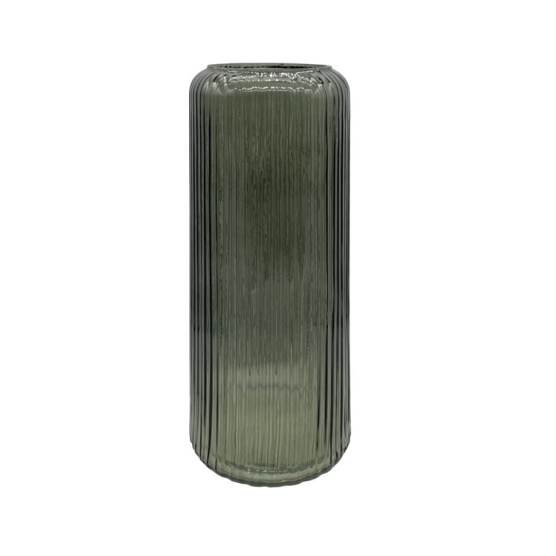 LIGNE ΒΑΖΟ ΓΥΑΛΙ ΠΡΑΣΙΝΟ D15xH35cm