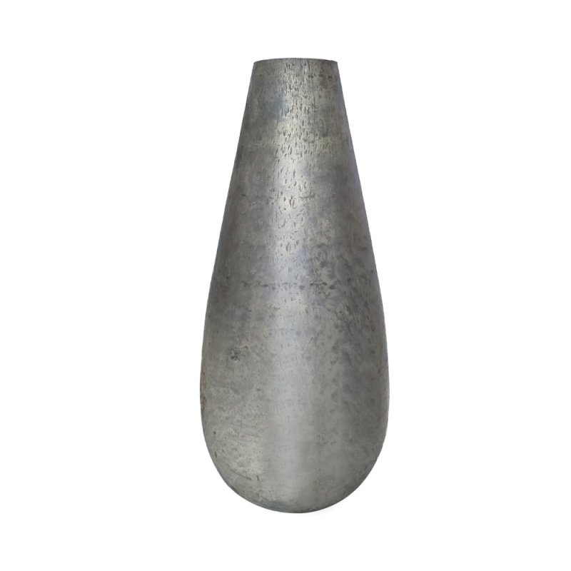 BAHAR ΒΑΖΟ ΓΥΑΛΙ ΑΣΗΜΙ D20xH46cm
