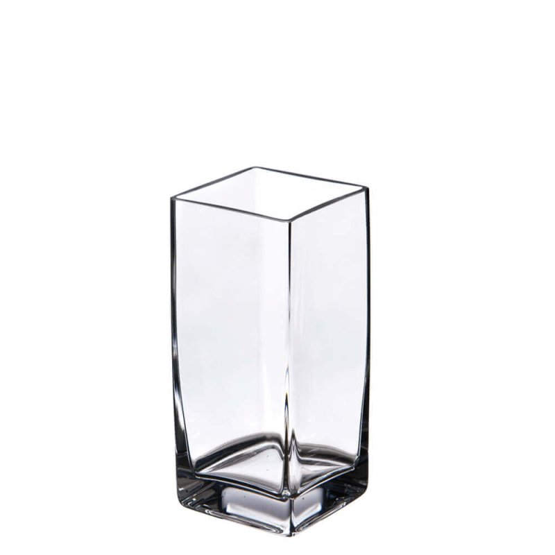 CUBE ΒΑΖΟ ΓΥΑΛΙ 10x10xH20cm