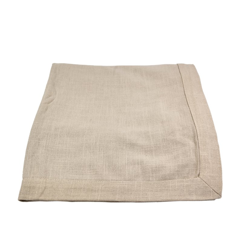 MANTEL SAND A ΤΡΑΠΕΖΟΜΑΝΤΗΛΟ/RUNNER ΒΑΜΒΑΚΙ ΜΠΕΖ 220x140