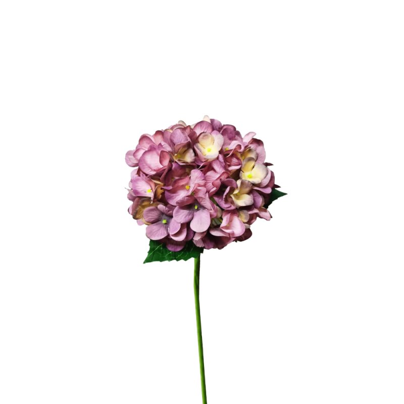 HYDRANGEA ΛΟΥΛΟΥΔΙ ΤΕΧΝΗΤΟ POLYESTER ΛΙΛΑ ΜΩΒ D15xH35cm
