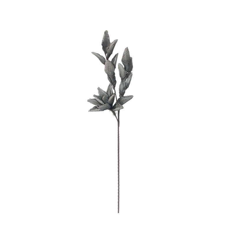 GRIS ΛΟΥΛΟΥΔΙ ΤΕΧΝΗΤΟ EVA FOAM ΓΚΡΙ H119cm