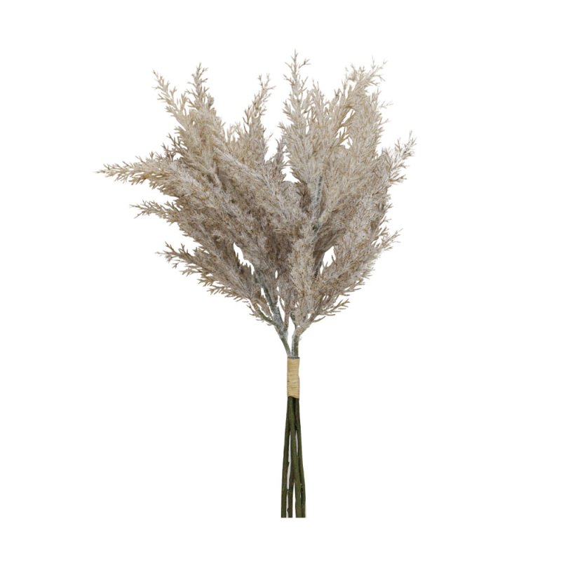 PERSIAN ΛΟΥΛΟΥΔΙ ΤΕΧΝΗΤΟ ΜΠΟΥΚΕΤΟ PVC ΜΠΕΖ ΚΑΦΕ H46cm