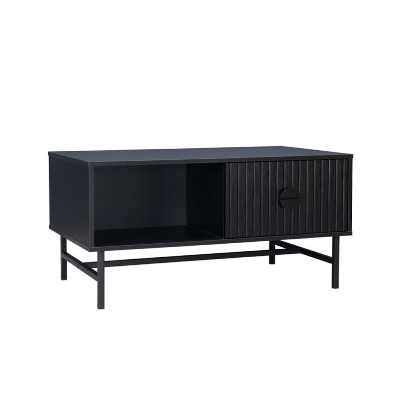 KIMONO COFFEE TABLE 1ΣΥΡΤΑΡΙ ΜΑΥΡΟ 100x59xH50,2cm